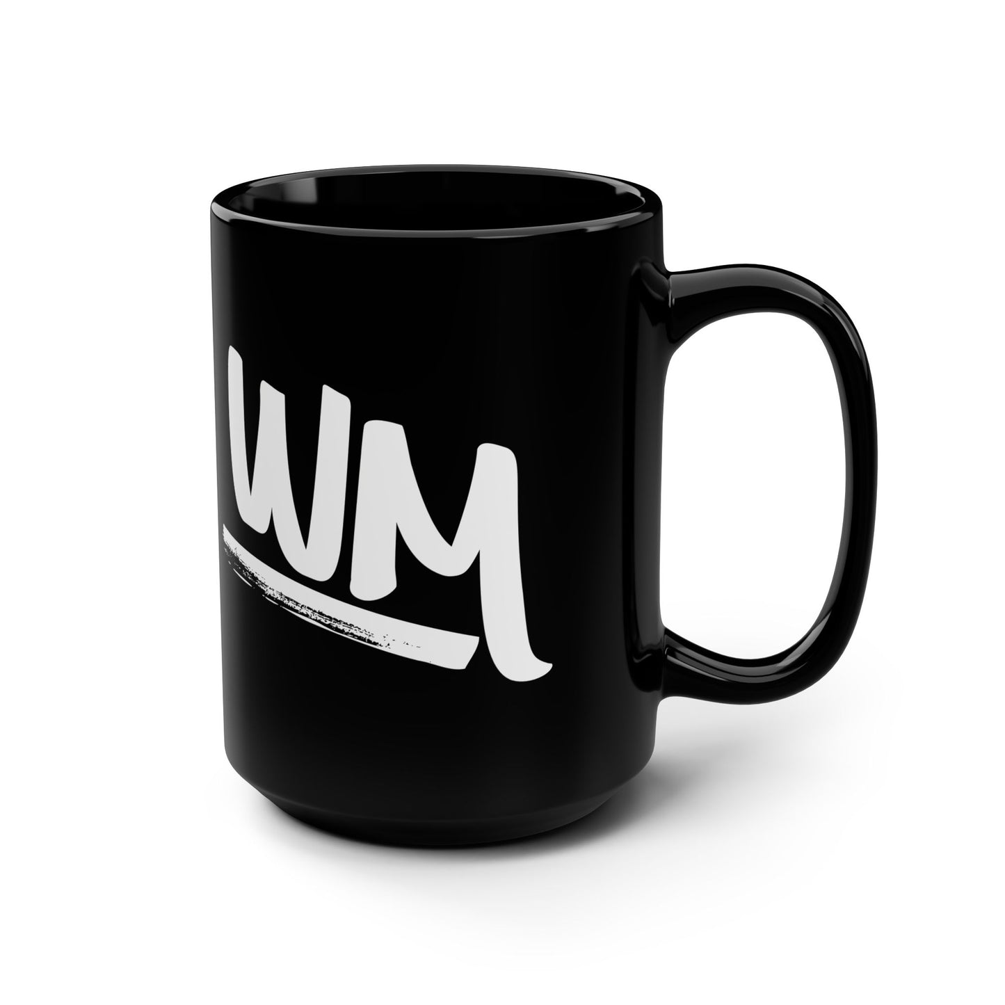 Motivational Black Coffee Mug - 15oz "Want More, Do More"